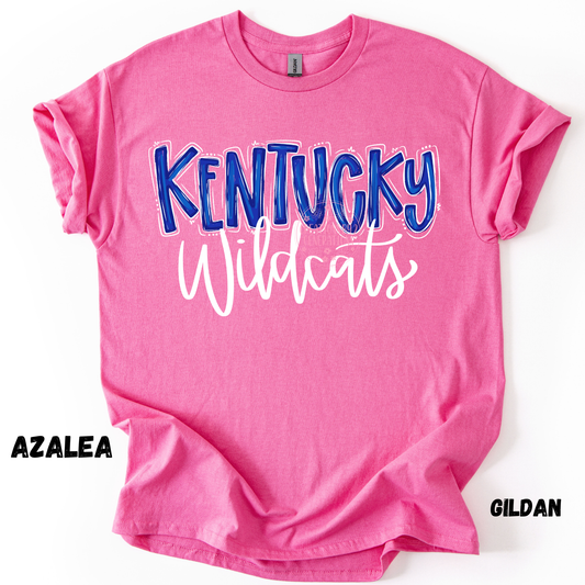 KENTUCKY WILDCATS SKETCH PREORDER GILDAN SS