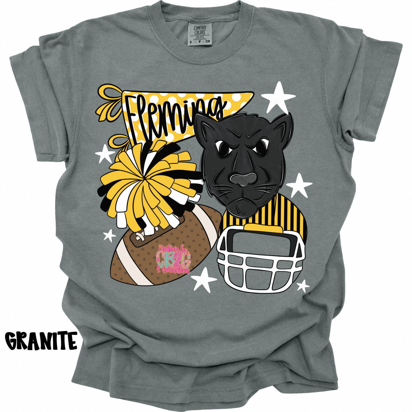 FLEMING PANTHERS FOOTBALL COLLAGE PREORDER