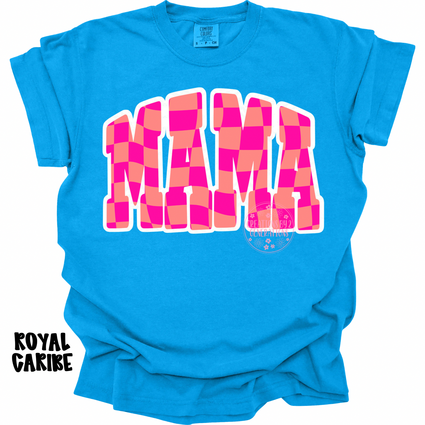 MAMA PINK/ORANGE CHECKERED PREORDER