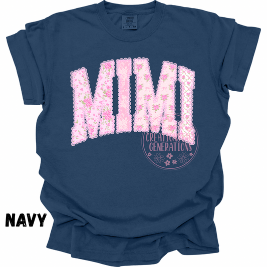 MIMI PINK FAUX LACE PREORDER