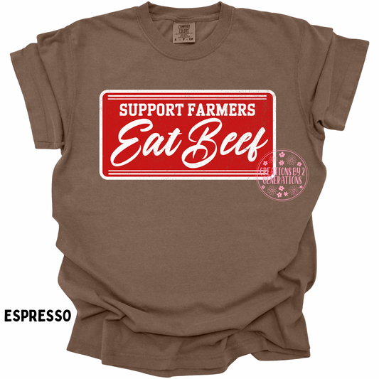 SUPPORT FARMERS EAT BEEF