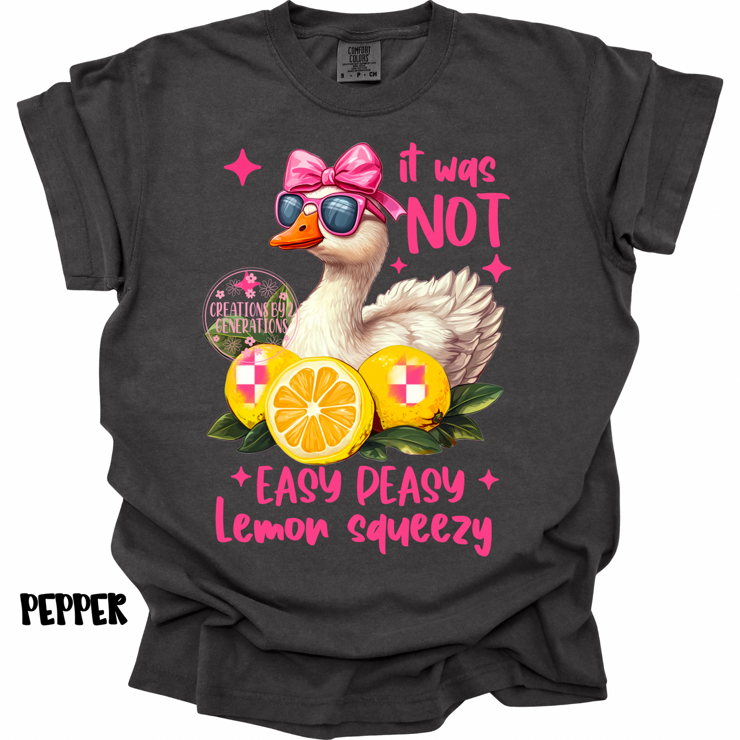 IT WAS NOT EASY PEASY LEMON SQUEEZY GOOSE PREORDER (YOUTH)
