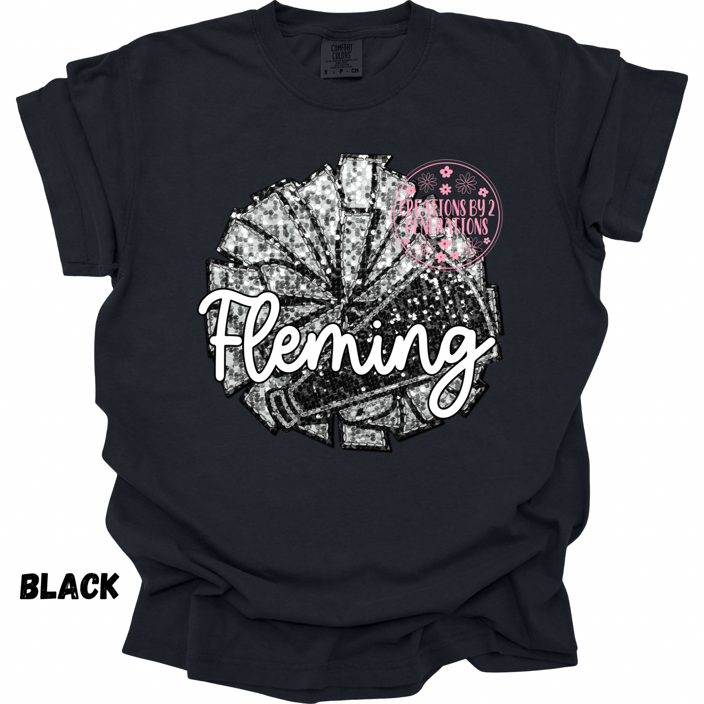 FLEMING CHEER FAUX SEQUINS