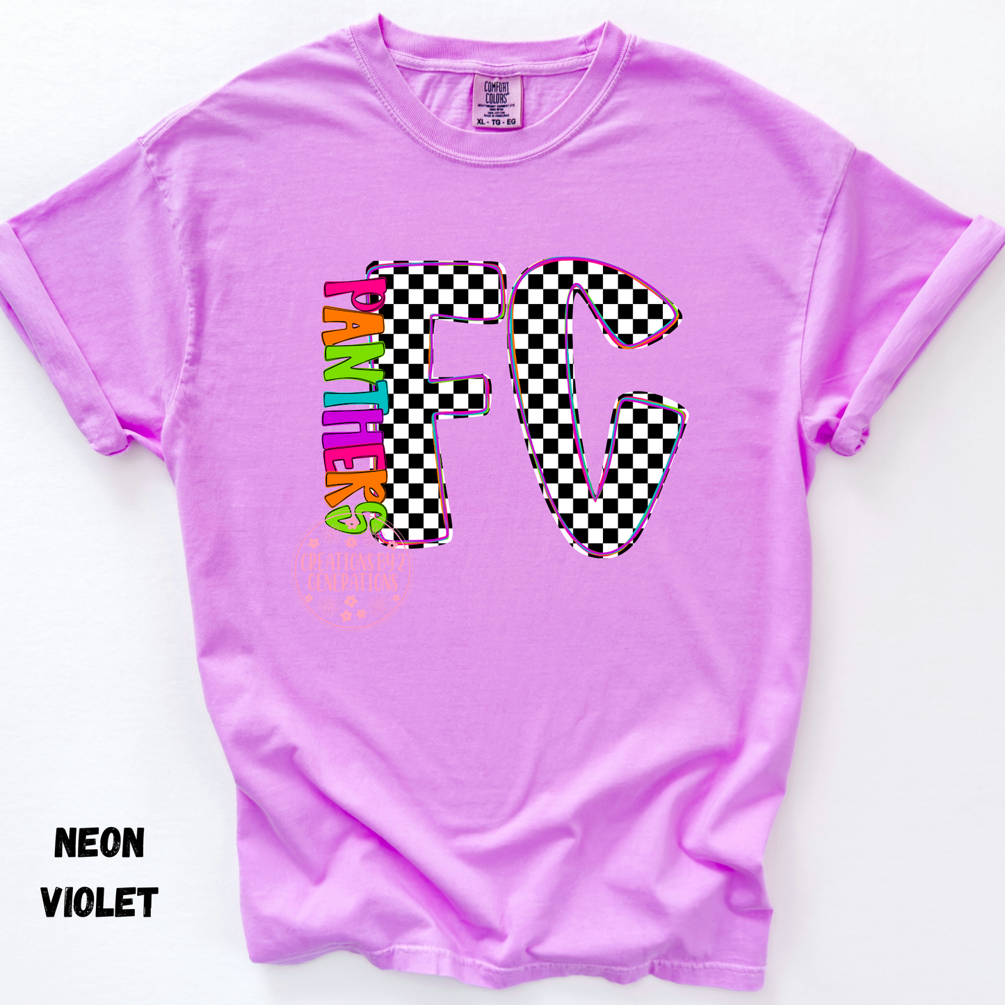 FC PANTHERS COLORFUL & CHECKERED