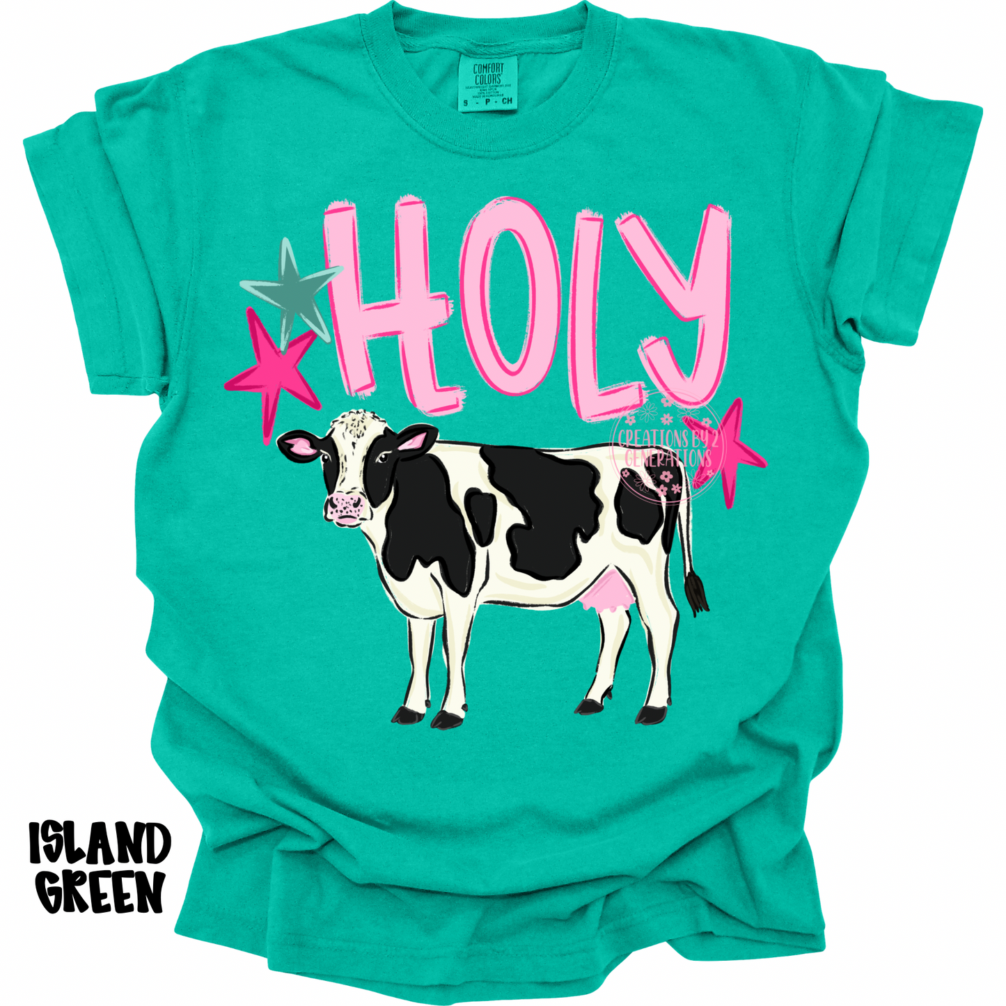 HOLY COW BLACK/WHITE WITH STARS PREORDER