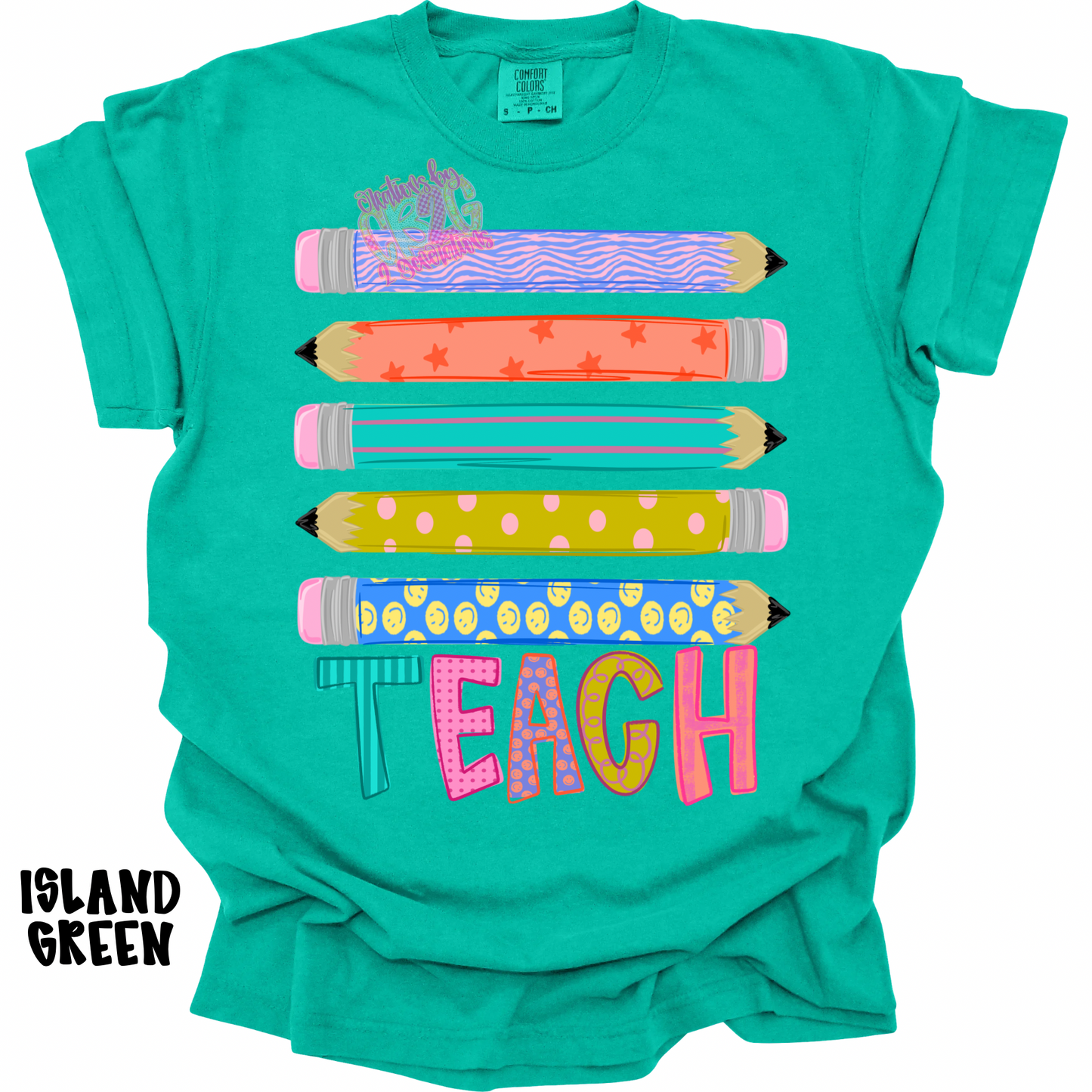 TEACH COLORFUL WITH PENCILS PREORDER