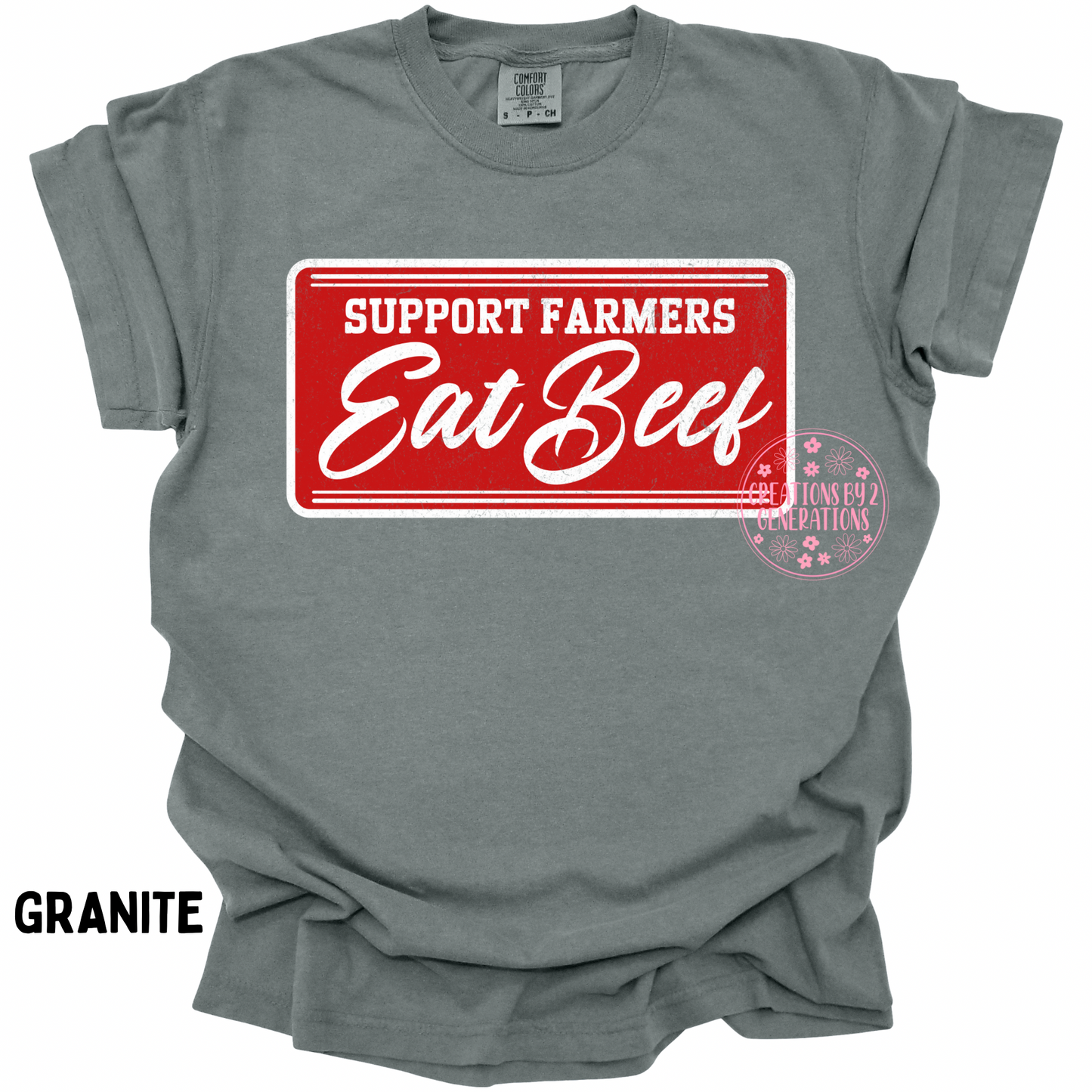 SUPPORT FARMERS EAT BEEF