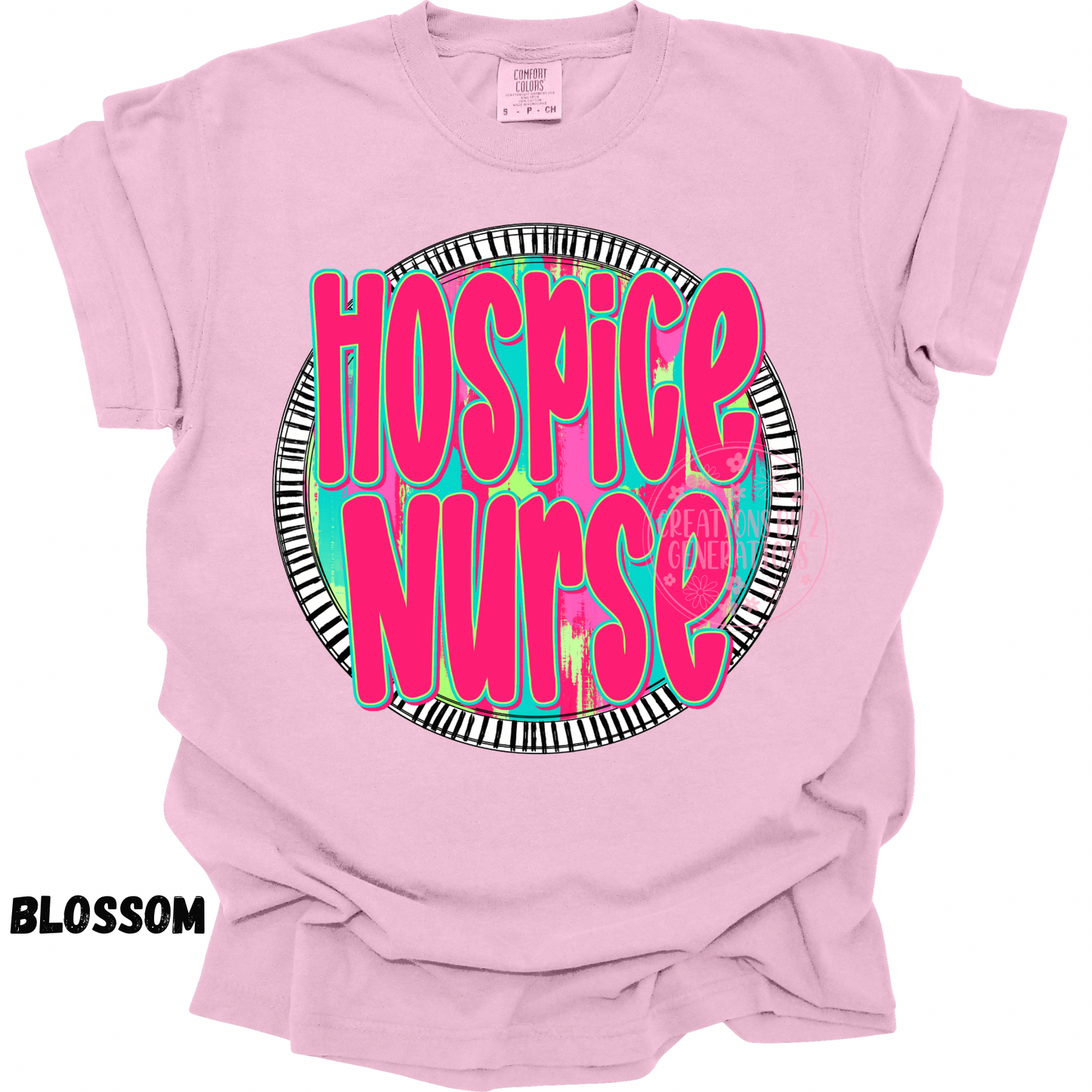 HOSPICE NURSE NEON CIRCLE PREORDER