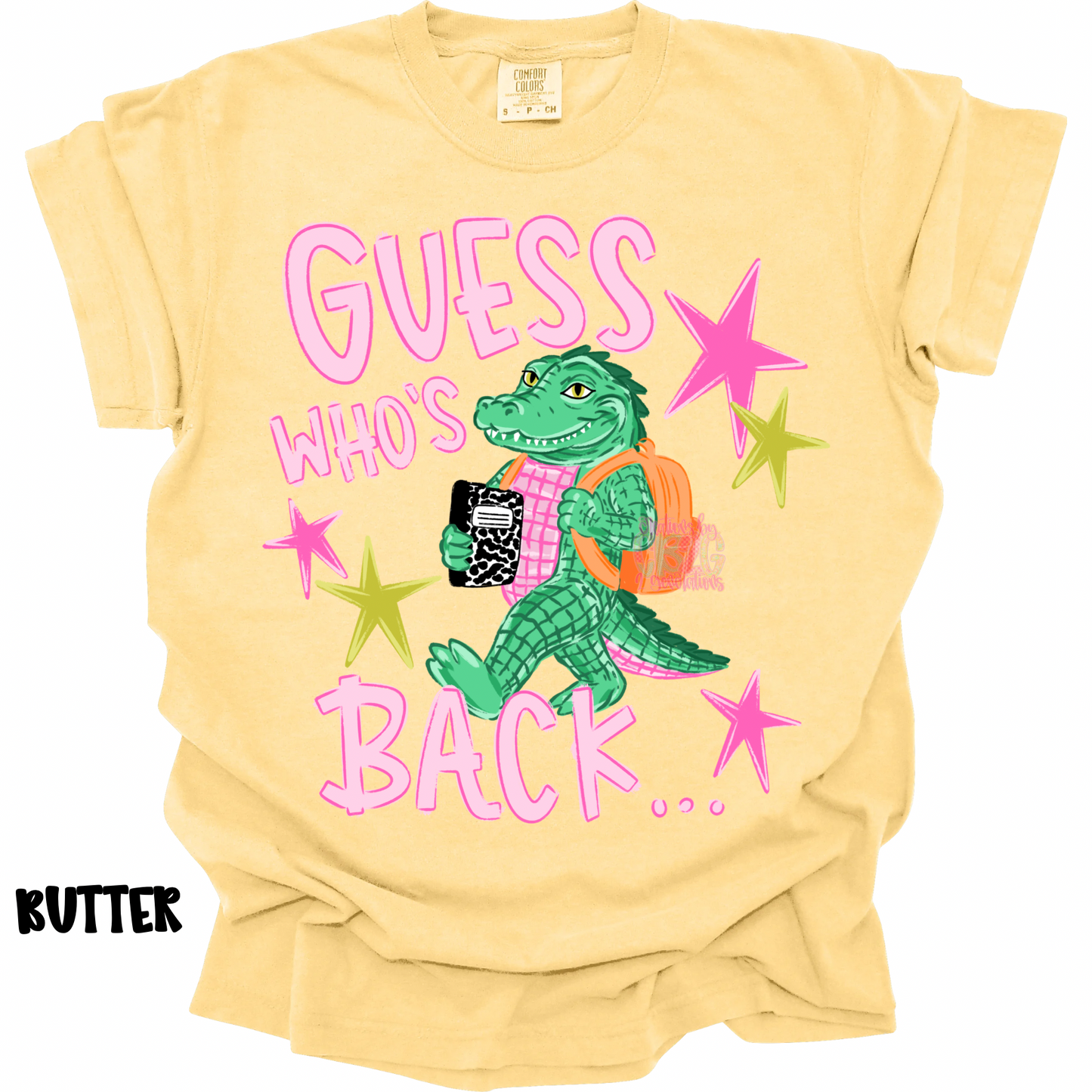 GUESS WHO’S BACK (FRONT) BACK AGAIN! (BACK) PINK/GREEN PREORDER (YOUTH)