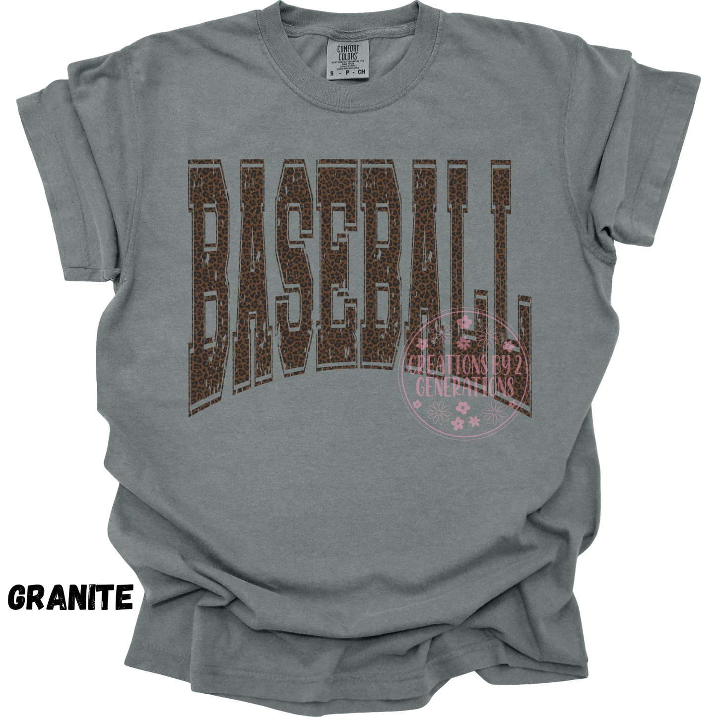 BASEBALL DISTRESSED LEOPARD PREORDER