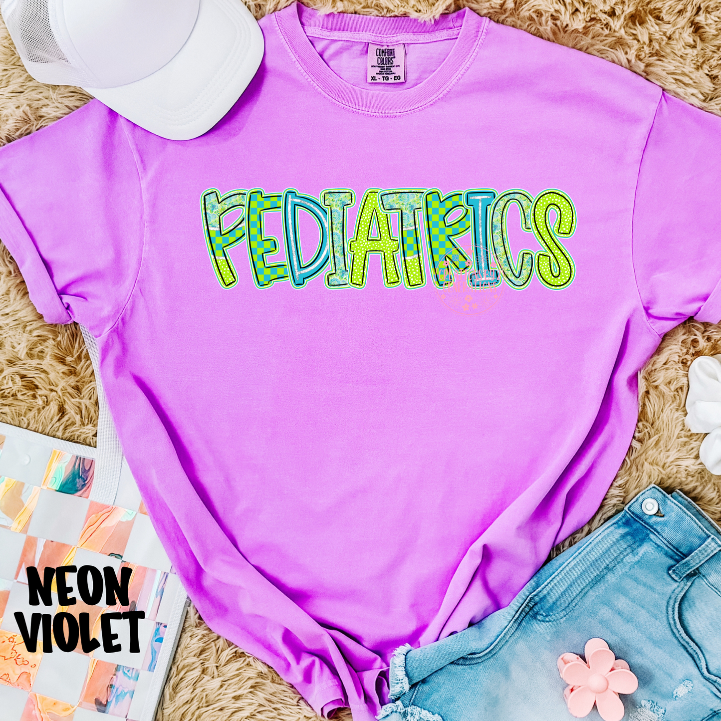 PEDIATRICS LIME/BLUE PREORDER
