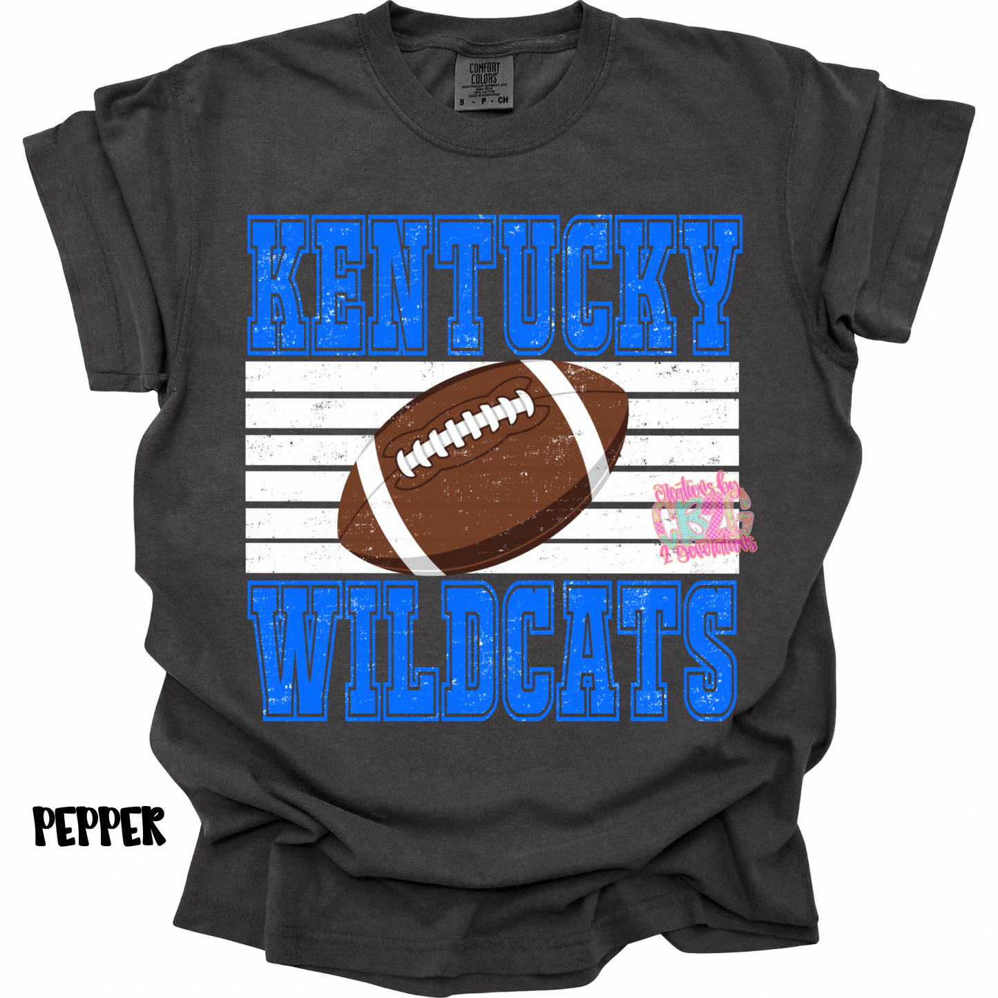 KENTUCKY WILDCATS FOOTBALL WITH STRIPES PREORDER