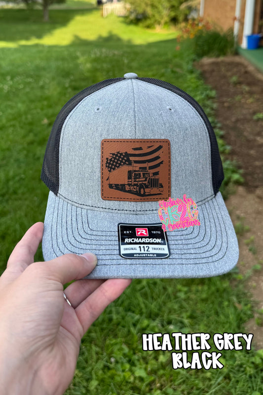 SEMI WITH FLAG HAT