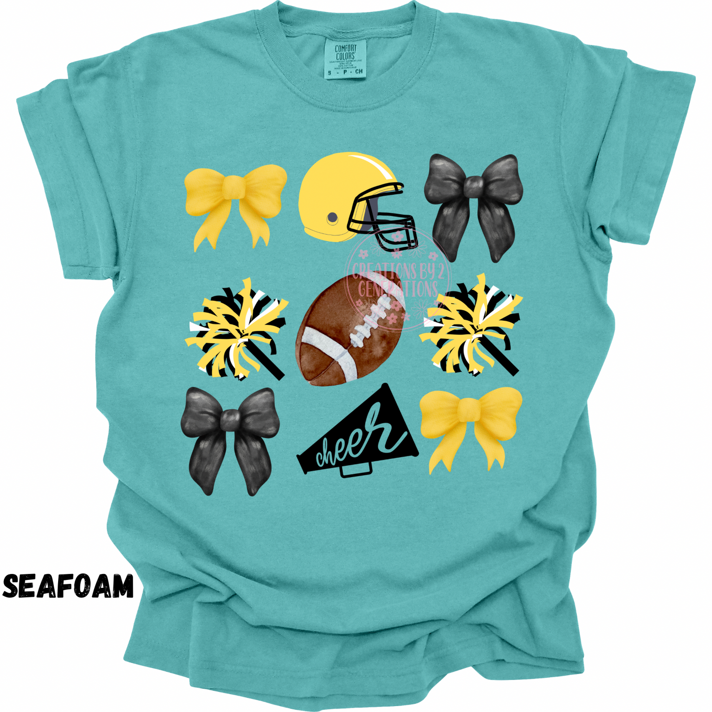 BLACK & GOLD CHEER FOOTBALL PREORDER
