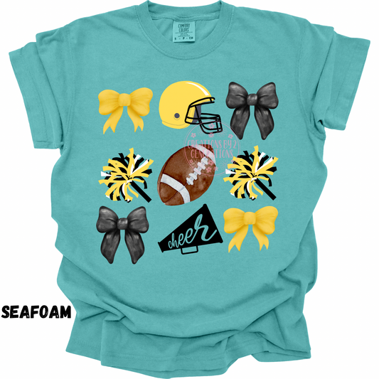 BLACK & GOLD CHEER FOOTBALL PREORDER