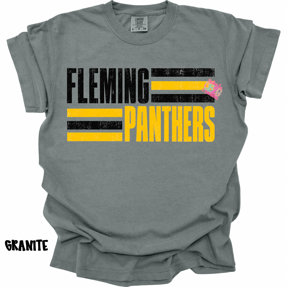 FLEMING PANTHERS BLACK GOLD STRIPES PREORDER