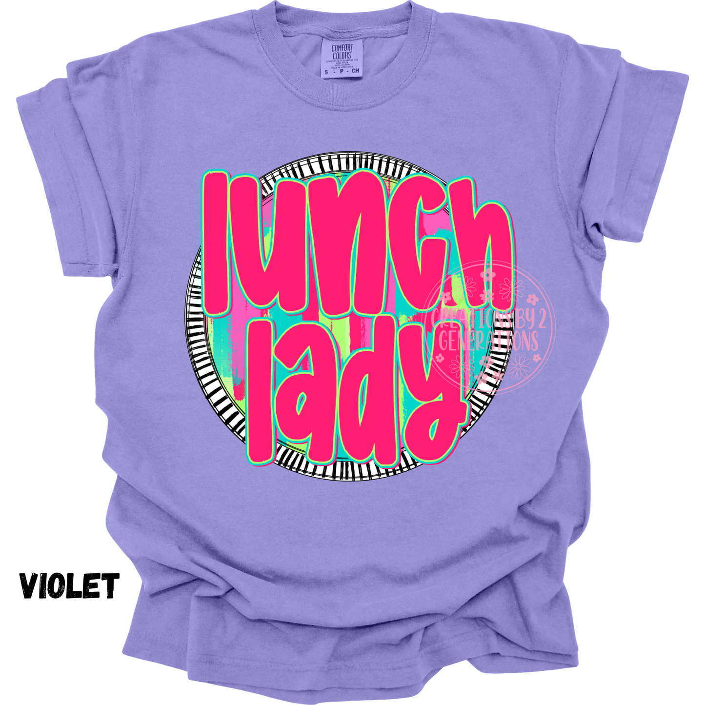 LUNCH LADY NEON CIRCLE PREORDER