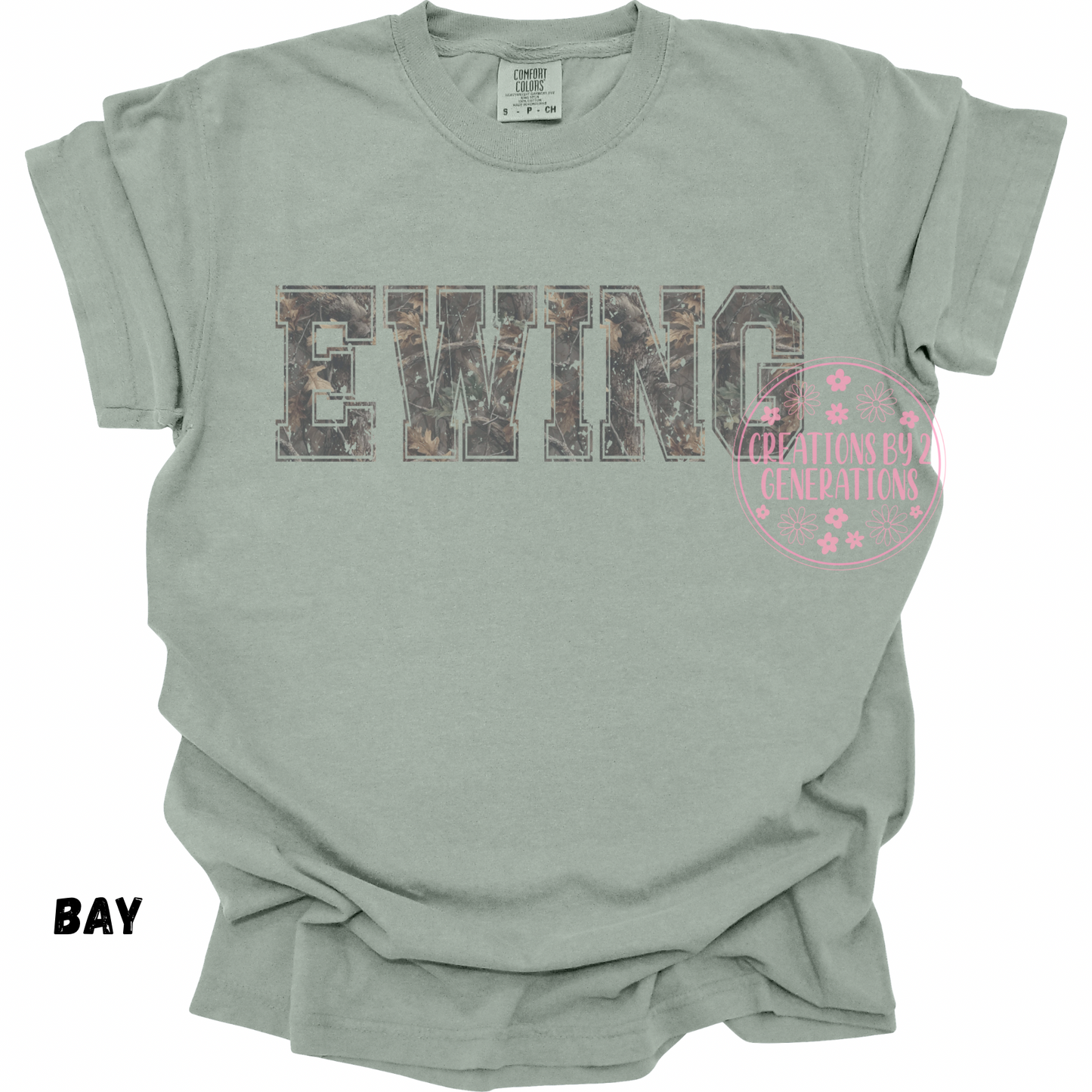 CAMO EWING DISTRESSED