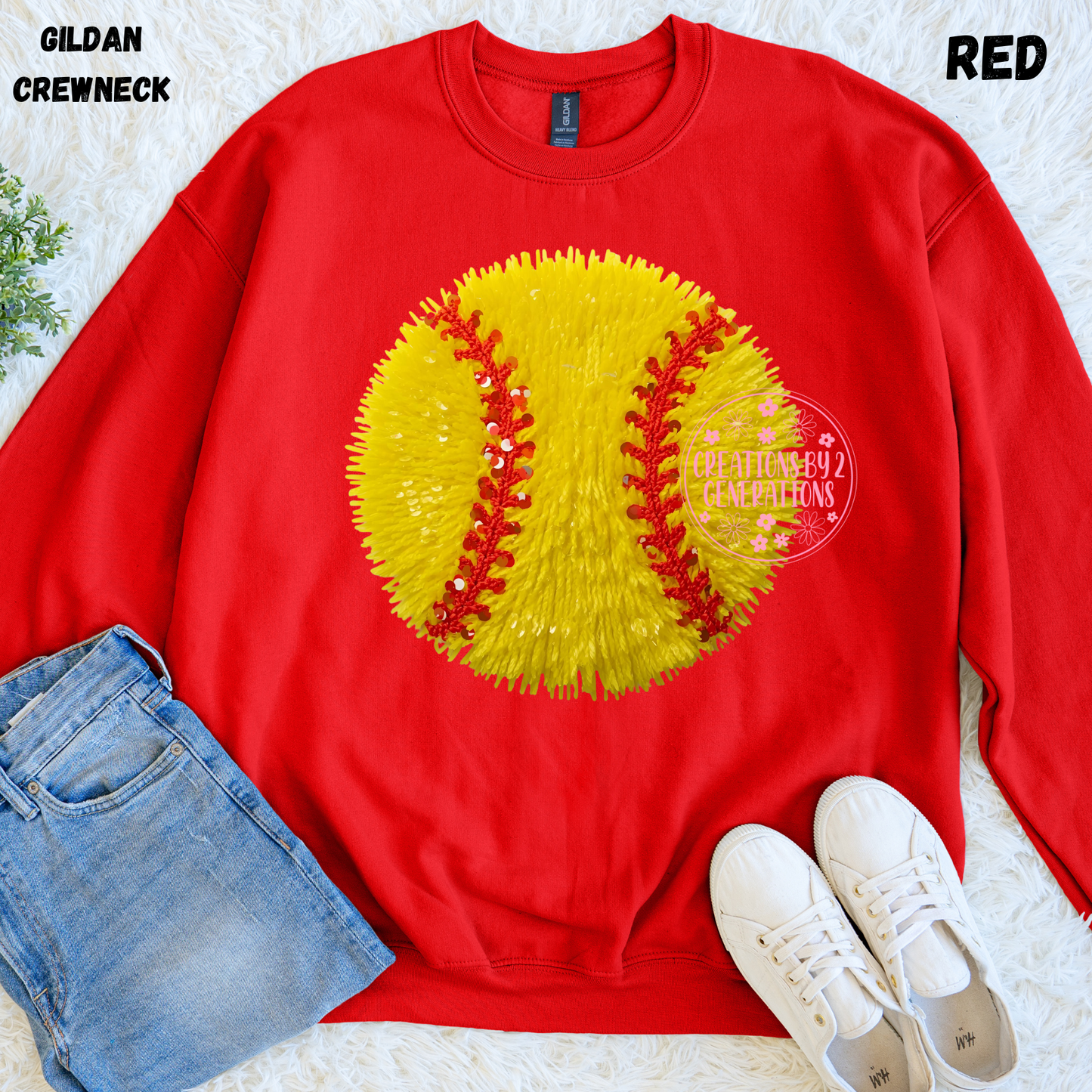 FAUX TEXTURED SOFTBALL PREORDER