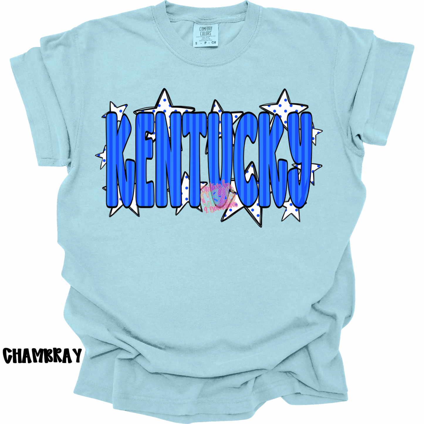 KENTUCKY BLUE STRIPES WITH STARS PREORDER