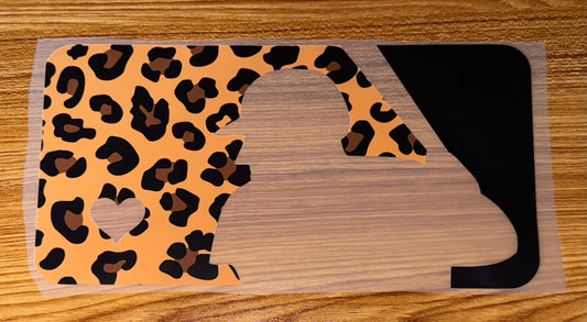 BASEBALL LEOPARD BATTER OUTLINE (PRINT ONLY)