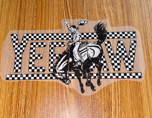 YEEHAW BLACK & WHITE PRINT (YOUTH)