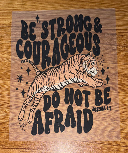 BE STRONG & COURAGEOUS PRINT