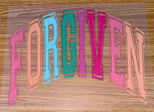FORGIVEN COLORFUL (PRINT ONLY)