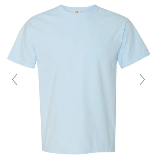 2X CHAMBRAY COMFORT COLORS-GARMENT-DYED HEAVYWEIGHT T-SHIRT-1717