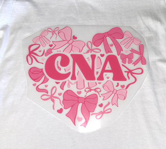CNA HEART BOWS PRINT