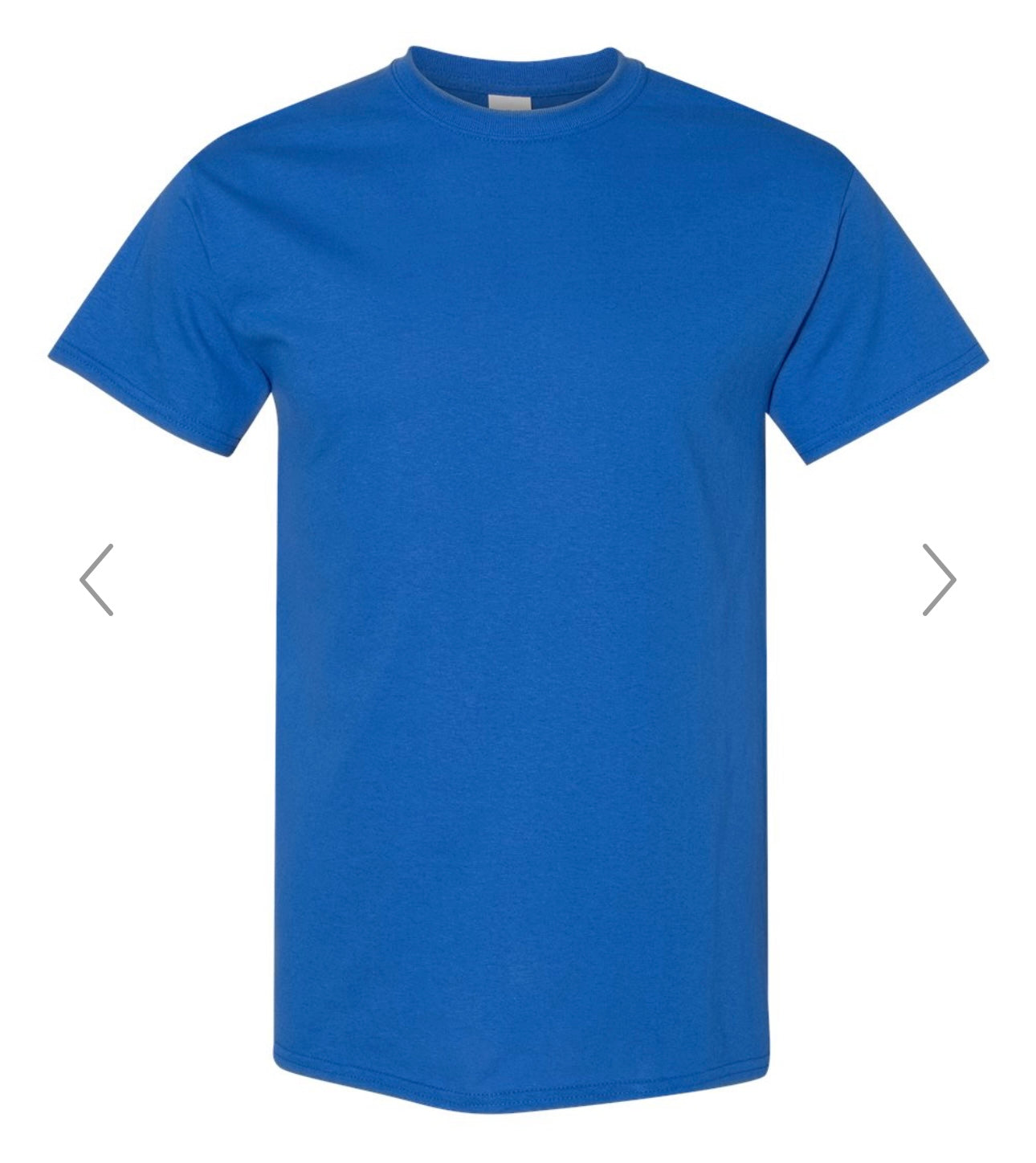 SMALL ROYAL GILDAN - HEAVY COTTON T-SHIRT 5000