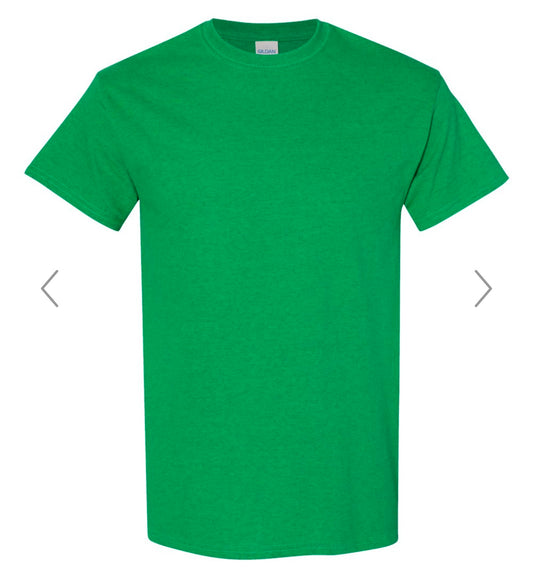 3X ANTIQUE IRISH GREEN GILDAN - HEAVY COTTON T-SHIRT 5000