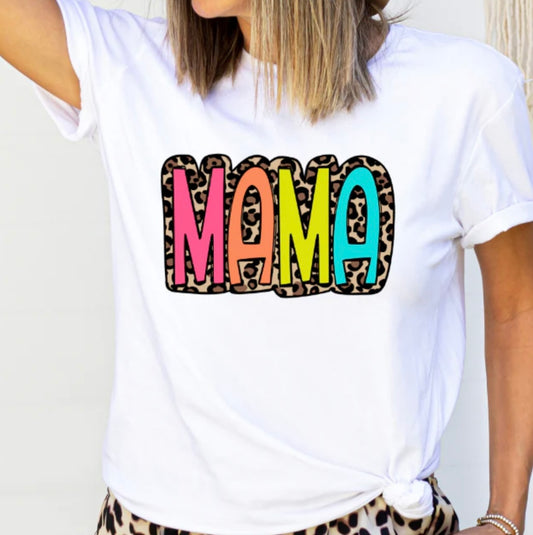 MAMA LEOPARD COLORFUL PRINT