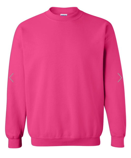 LARGE HELICONIA GILDAN-HEAVY BLEND CREWNECK SWEATSHIRT