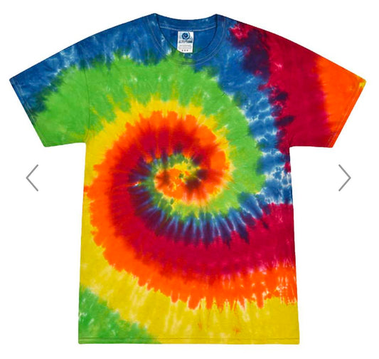 YOUTH LARGE MOONDANCE COLORTONE - YOUTH MULTI-COLOR TIE-DYED T-SHIRT - 1000Y