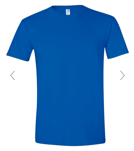 2X ROYAL GILDAN - SOFTSTYLE T-SHIRT - 64000