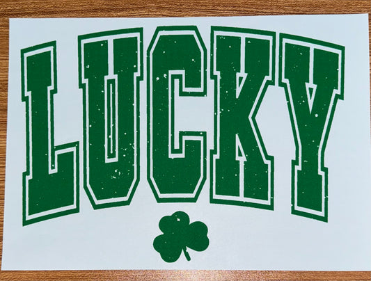 LUCKY GREEN PRINT