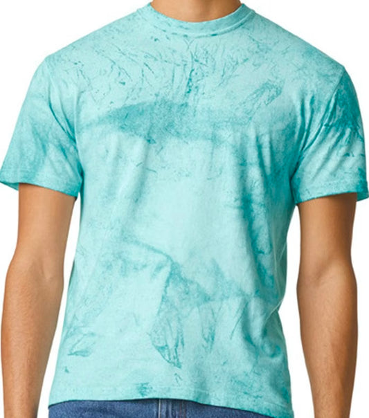 LARGE SEAGLASS COMFORT COLORS - COLORBLAST HEAVYWEIGHT T-SHIRT - 1745