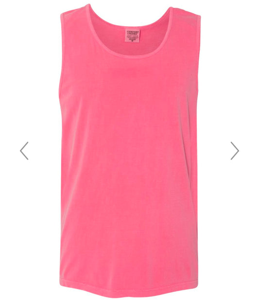 2X CRUNCHBERRY COMFORT COLORS - GARMENT-DYED HEAVYWEIGHT TANK TOP - 9360