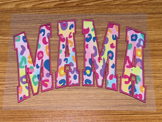 MAMA COLORFUL LEOPARD PRINT