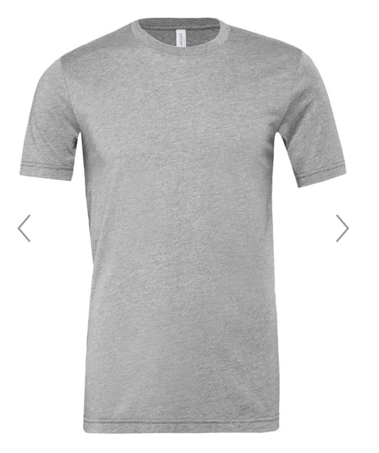 3X ATHLETIC HEATHER BELLA + CANVAS - JERSEY TEE - 3001