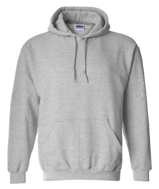 2X SPORT GREY GILDAN - HEAVY BLEND HOODED SWEATSHIRT - 18500