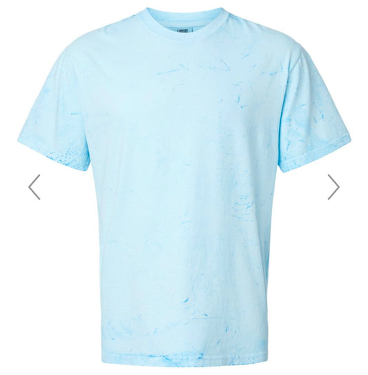 3X FIJI BLUE COMFORT COLORS - COLORBLAST HEAVYWEIGHT T-SHIRT - 1745
