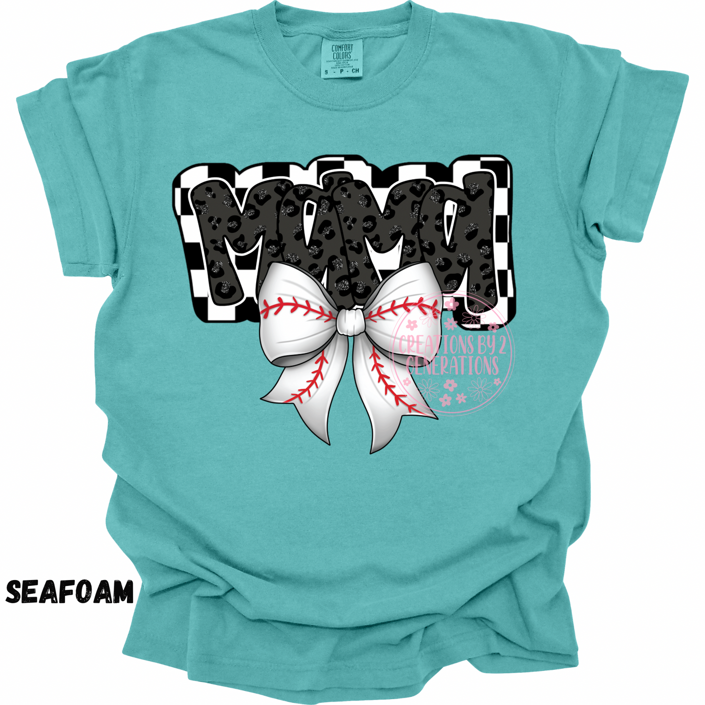 MAMA BASEBALL BOW PREORDER
