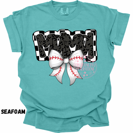 MAMA BASEBALL BOW PREORDER