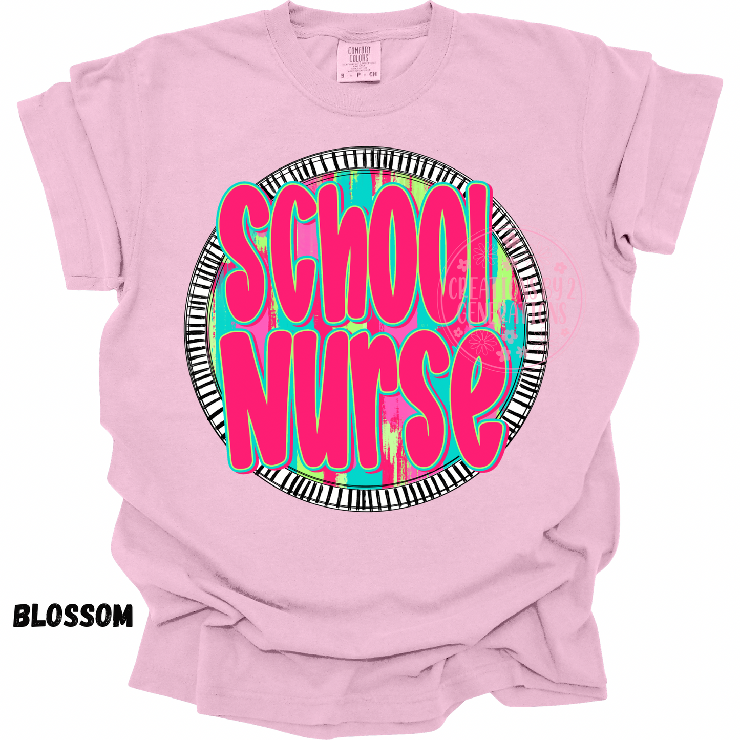 SCHOOL NURSE NEON CIRCLE PREORDER