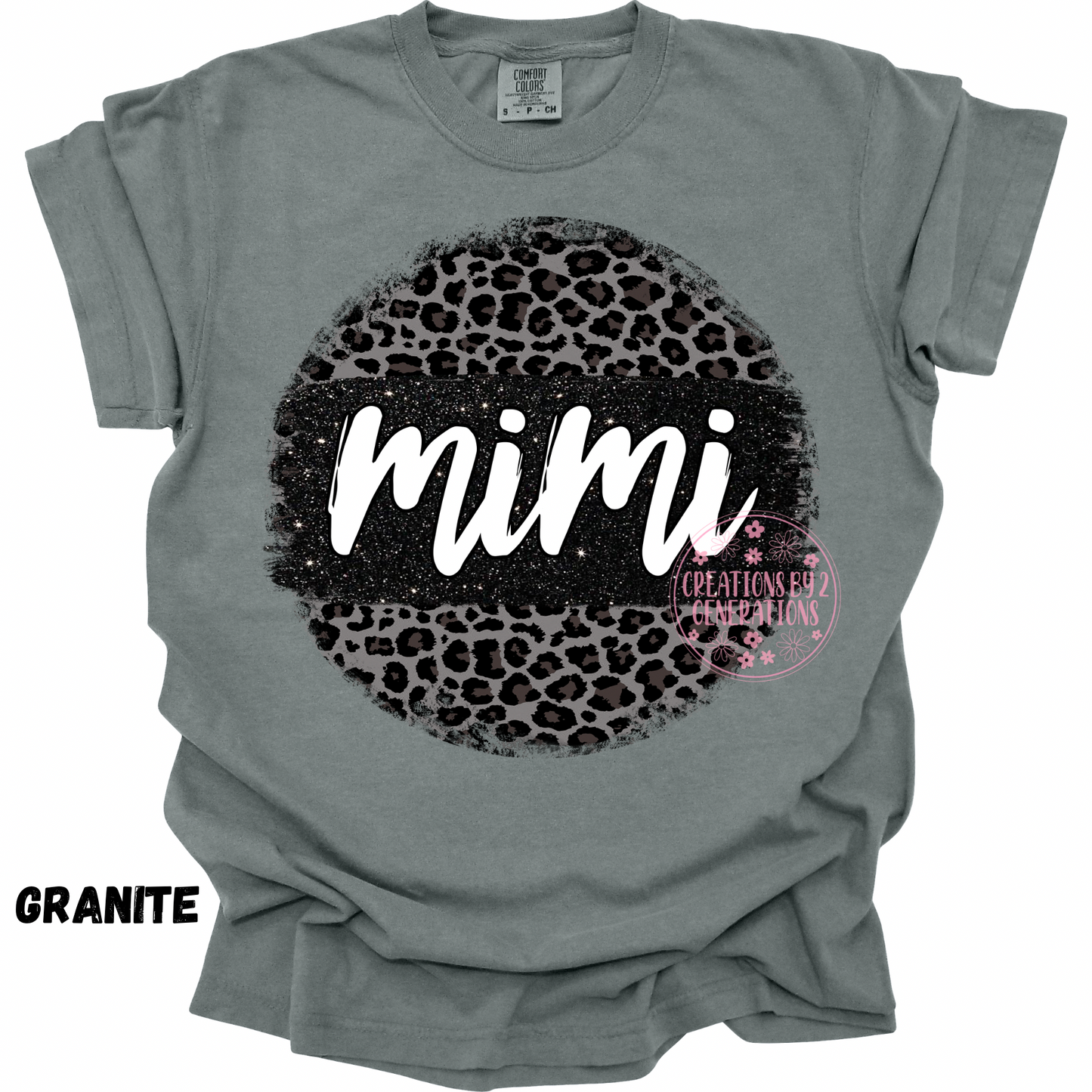 MIMI BLACK LEOPARD CIRCLE PREORDER