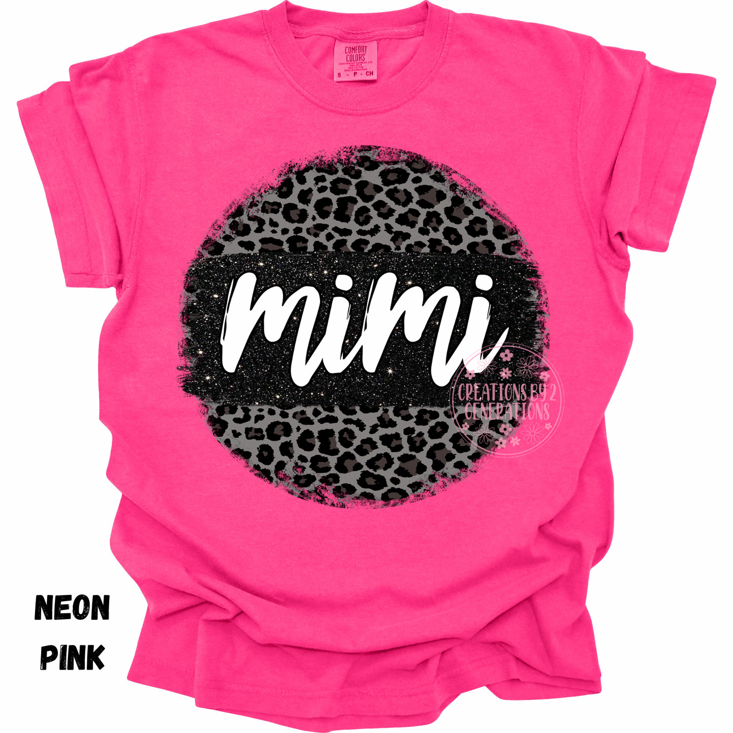 MIMI BLACK LEOPARD CIRCLE PREORDER