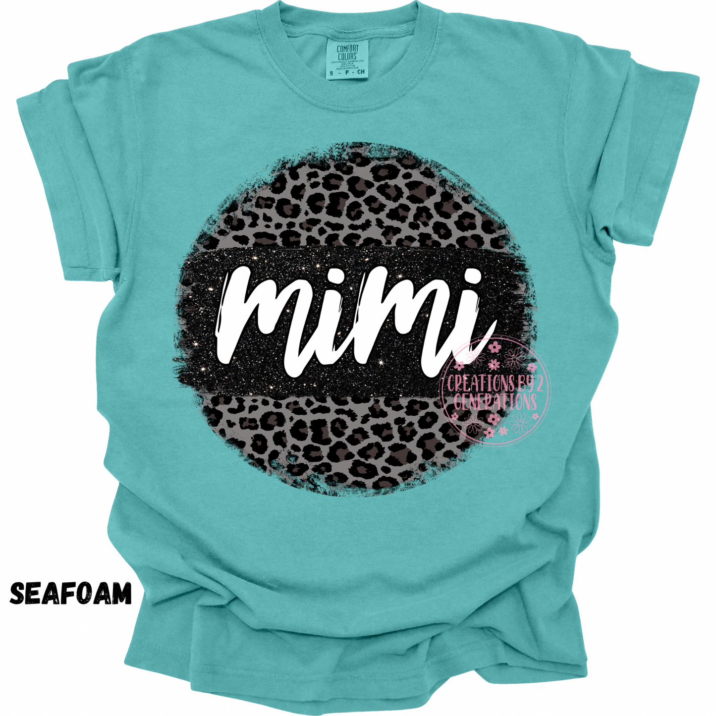 MIMI BLACK LEOPARD CIRCLE PREORDER