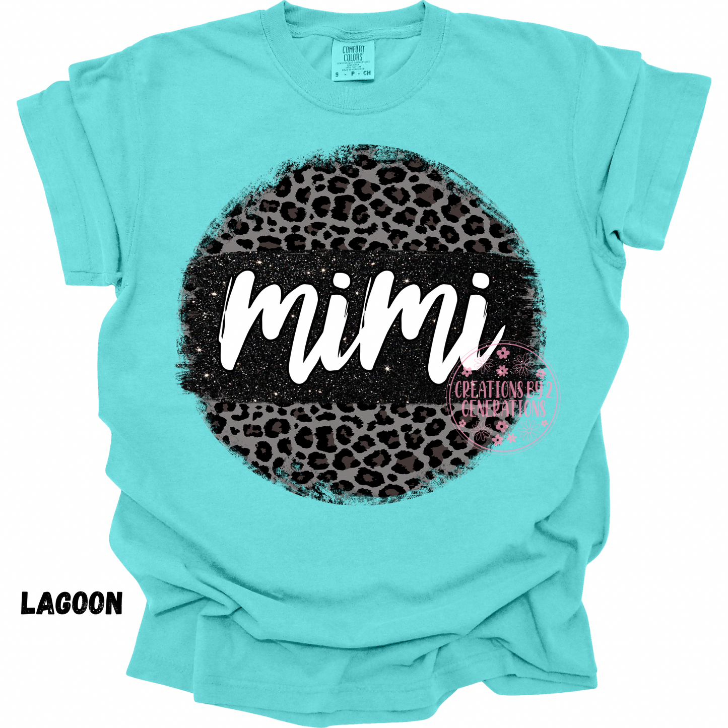MIMI BLACK LEOPARD CIRCLE PREORDER